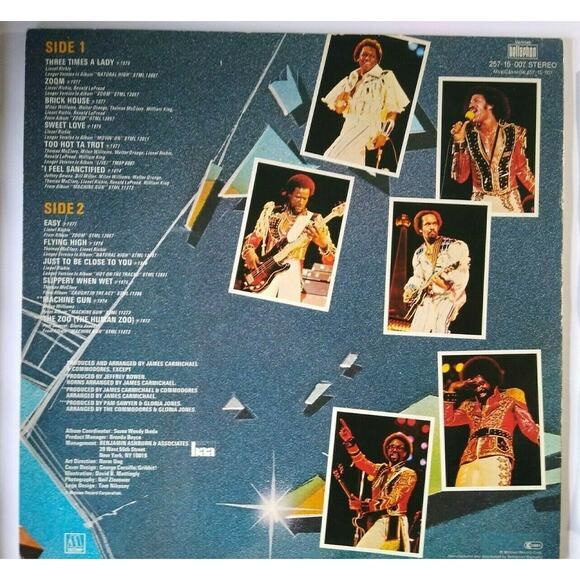 Commodores Greatest Hits Vinyl LP Record Album Germany Funk Soul Motown 1978 - Picture 6 of 6